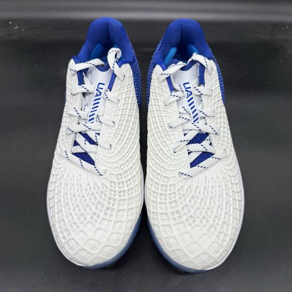 Under Armour Womens Glyde 2.0 MT Size 7.5 Blue White 3026601-101 NEW - Picture 3 of 9